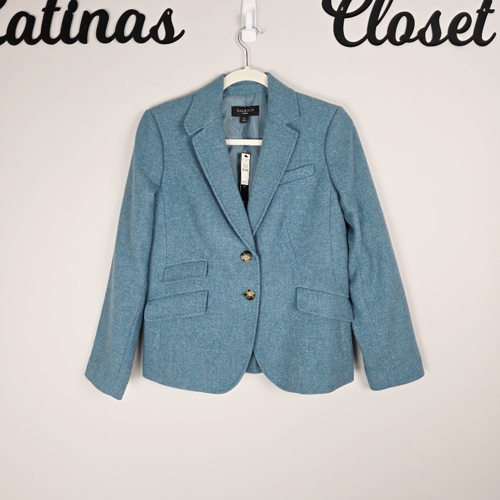 Talbots Wool Blend Double Breasted 2-button Schoo… - image 2